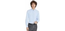 Boston Fit Long Sleeve Oxford Menâ€™s Shirt