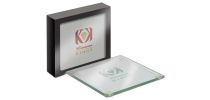 Saturn Glass Coaster Set