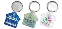 House Flexi Resin Key Ring