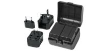 Universal Travel Adapter Black