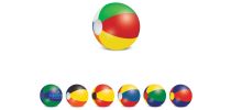 Beach Ball - 21cm Mix and Match