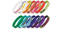 Silicone Wrist Band - Embossed