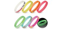 Silicone Wrist Band - Glow in the Dark