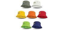 Bondi Premium Bucket Hat - Black Sandwich Trim