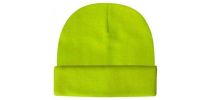 Hi Vis Safety Acrylic Beanie