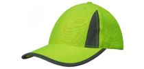 Hi Vis Safety Cap with Reflective Inserts and Trim