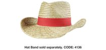 Cowboy Natural Straw Hat