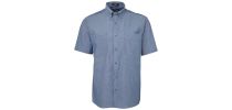 JB's SHORT SLEEVE CHAMBRAY SHIRT