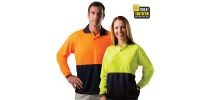 Hi Viz Polo  - Long Sleeve