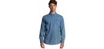 Mens Blue Denim Shirt
