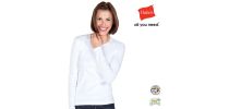 Hanes  Beefy  Long Sleeve T