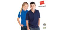 Hanes  Junior Heavyweight Polo