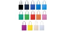 Calico Bag Long Handle - Natural