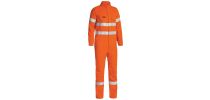 TenCate Tecasafe® Plus Taped Hi Vis FR Engineered Vented Coverall - Orange