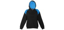 Ladies/Juniors  Shoulder Contrast Panel Hoodie