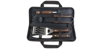Wooden Bbq Tool Set