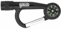 Flashlight Carabiners W/ Compass