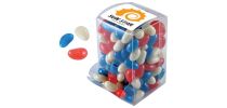 Corporate Colour Mini Jelly Beans in Mini Confectionery Dispenser