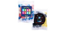 Corporate Colour Mini Jelly Beans in 60 Gram Cello Bag