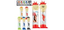 Mop Top Earbuds in Clear Tube