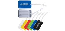 Shiny PVC Luggage Tag with Loop