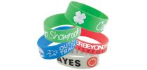 25mm Wide Silicone Wrist Band